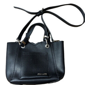 Vegan Steve Madden Black Crossbody/clutch Bag polyurethane with no lining